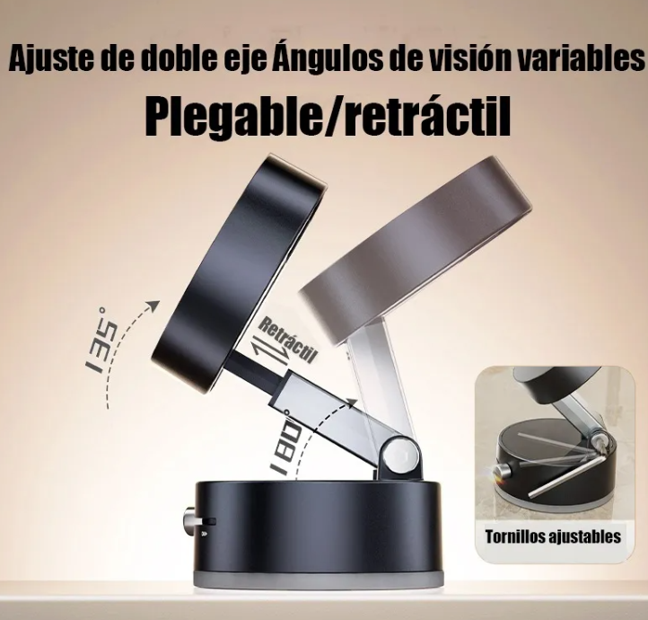 MagnoGrip™ Soporte Magnético 360° con Ventosa