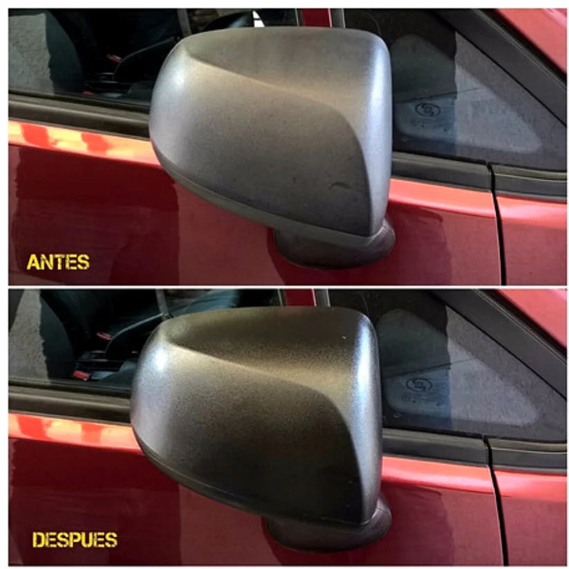 CarRestorer restaurador partes negras para vehiculos 2x1