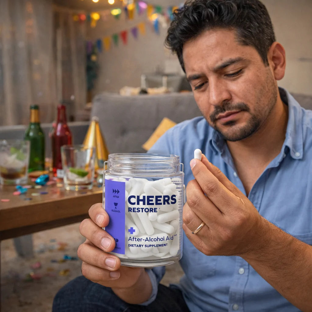 Cheers Restore™ Suplemento Anticruda 36 Capsulas