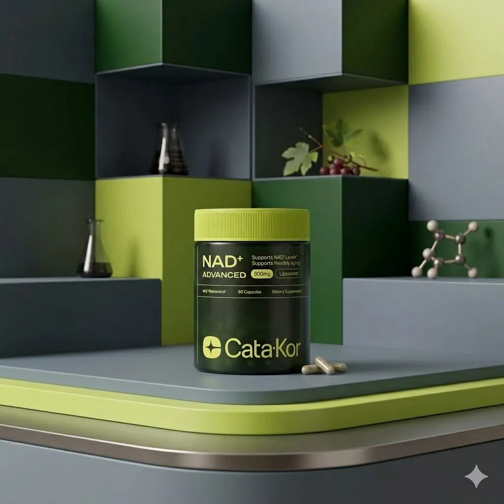 NAD+ Advanced™ Suplemento Premium con NAD+ y Resveratrol