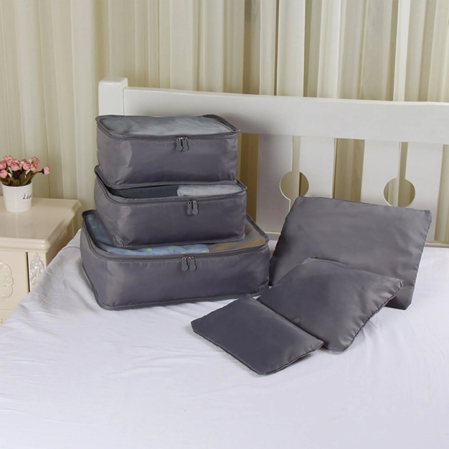 TravelPack Pro™ Kit Organizador para Viaje 6 Piezas