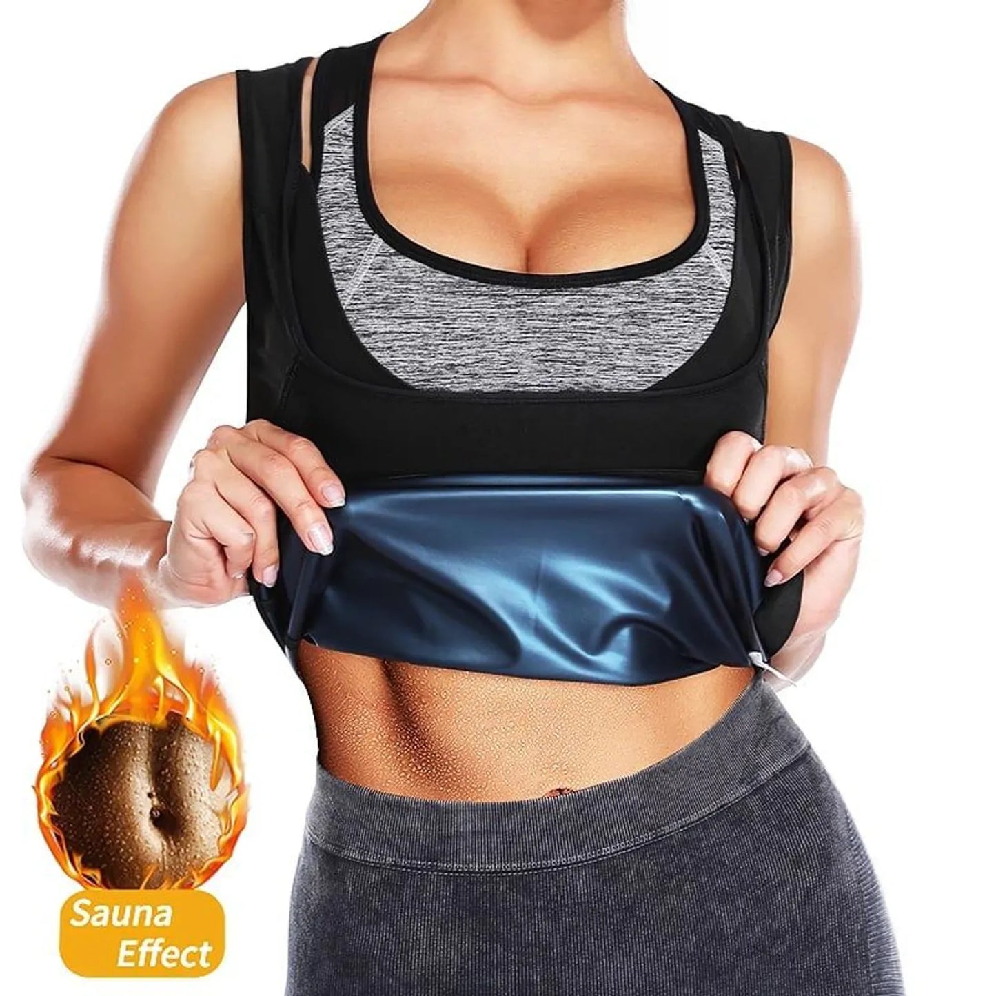 SlimFit Sauna™ Faja Reductora Tipo Sauna para Dama