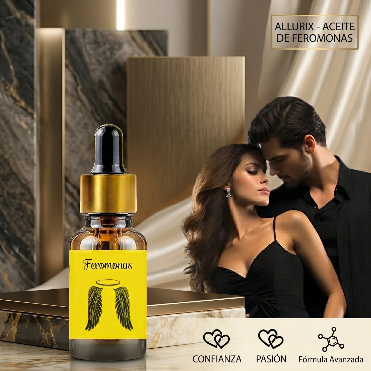 Allurix™ Aceite de Feromonas Irresistible Atraccion