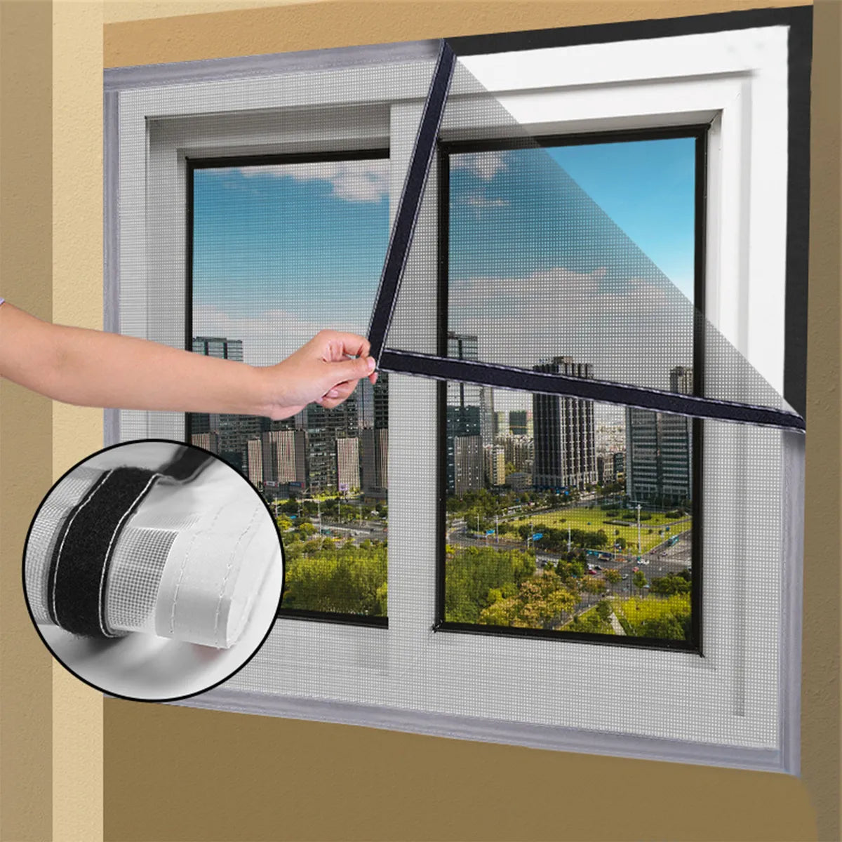 VentGuard™ Mosquitero Magnético para Ventanas