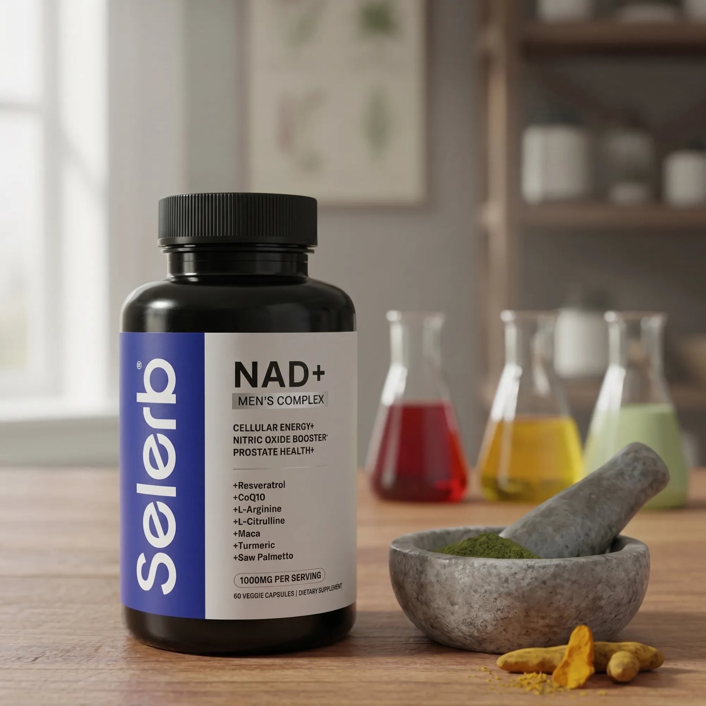 Selerb NAD+™ Suplemento con Nad+ 60 Cápsulas