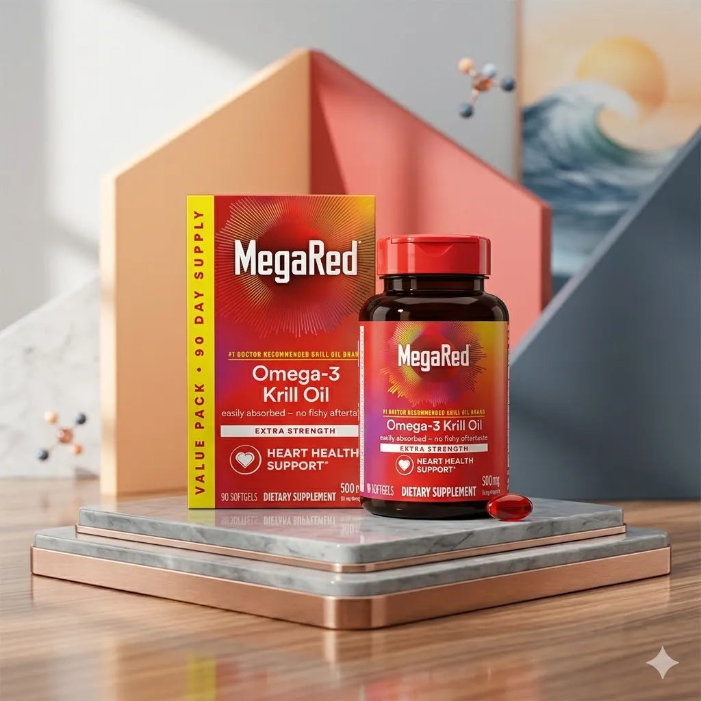 Megared™ Suplemento con Omega 3, 90 Cápsulas