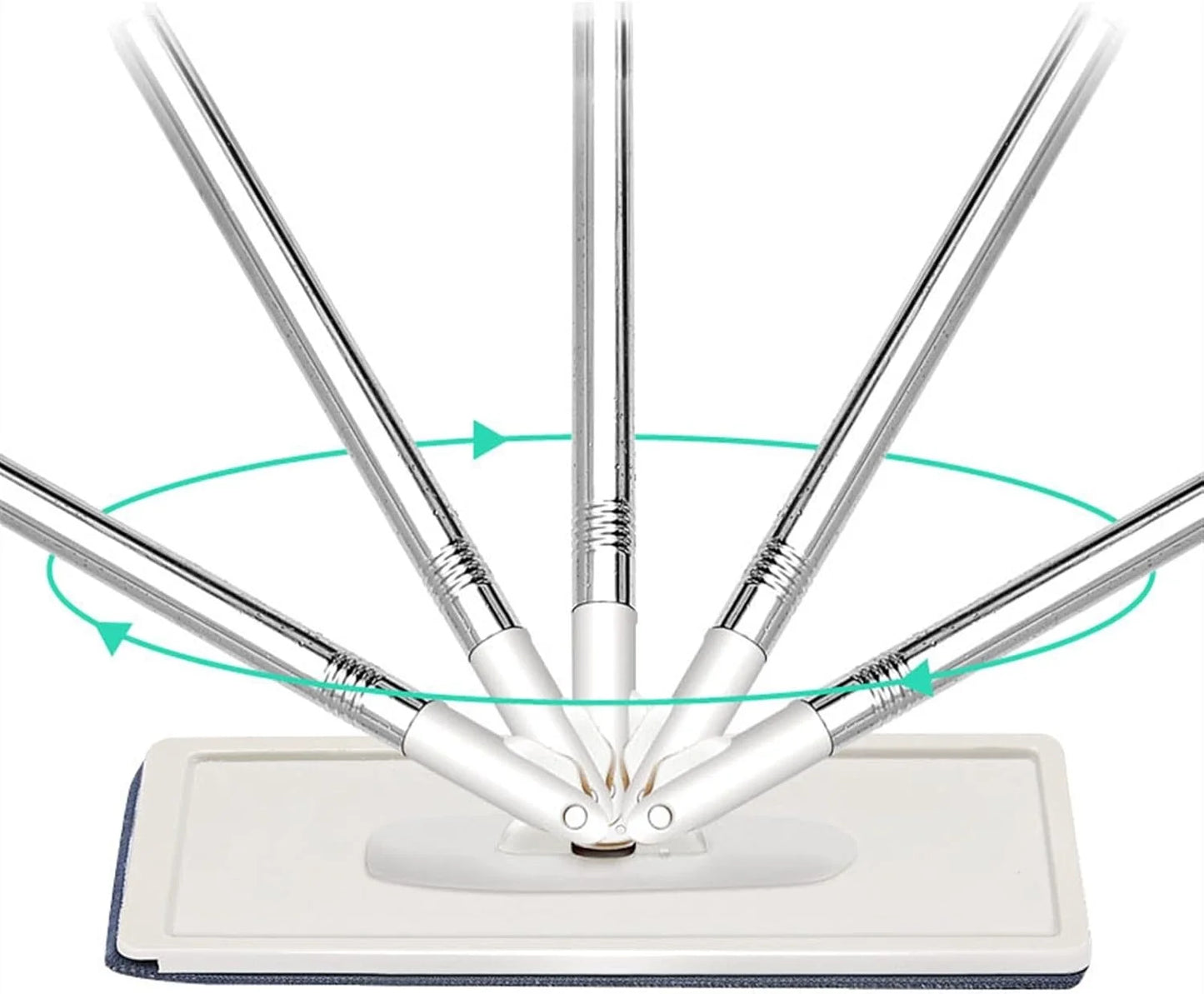 SpinClean™ Trapeador de Microfibra Giratorio 360°