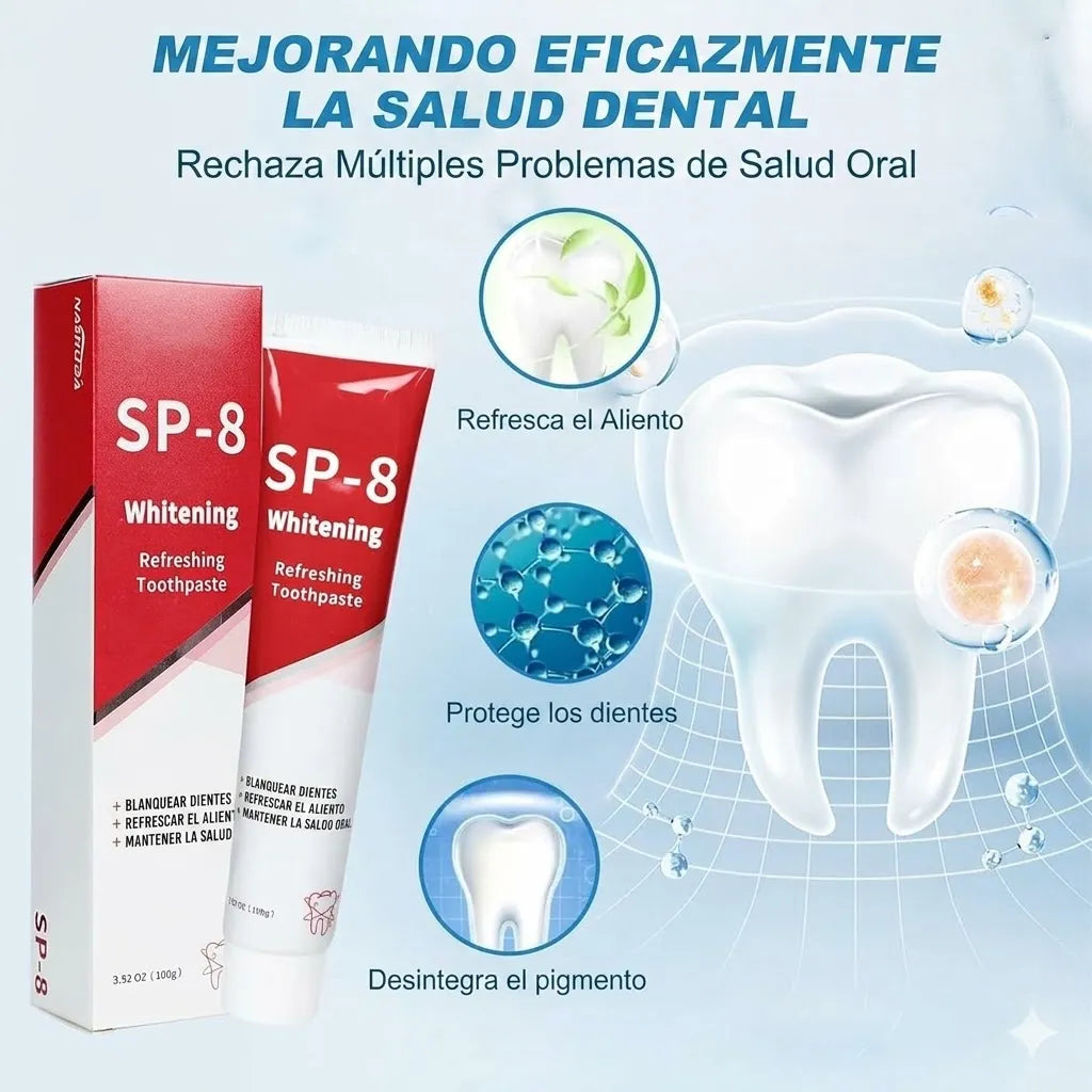 SP-8 Whitening™ Pasta Dental con Probiótico