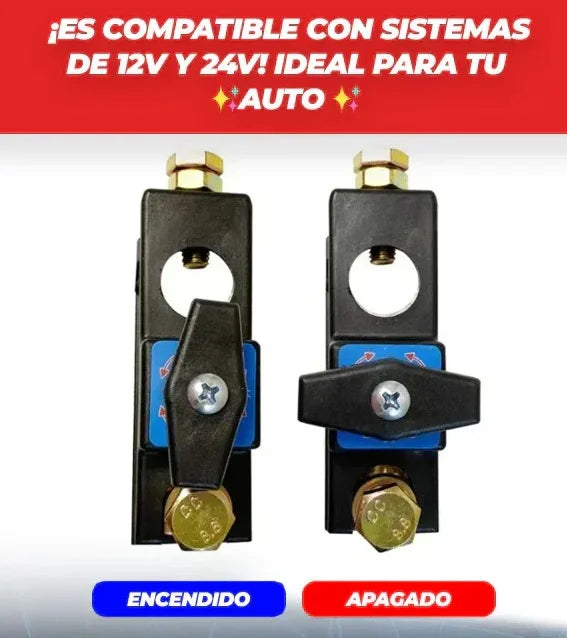 BatteryGuard™ Interruptor de Desconexión para Baterías