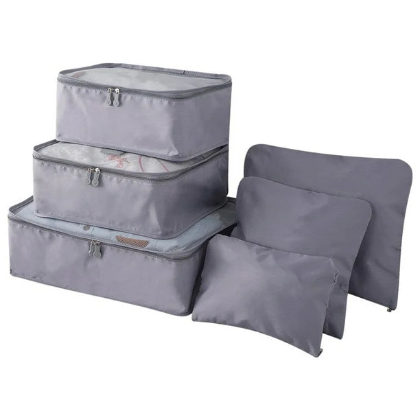 TravelPack Pro™ Kit Organizador para Viaje 6 Piezas