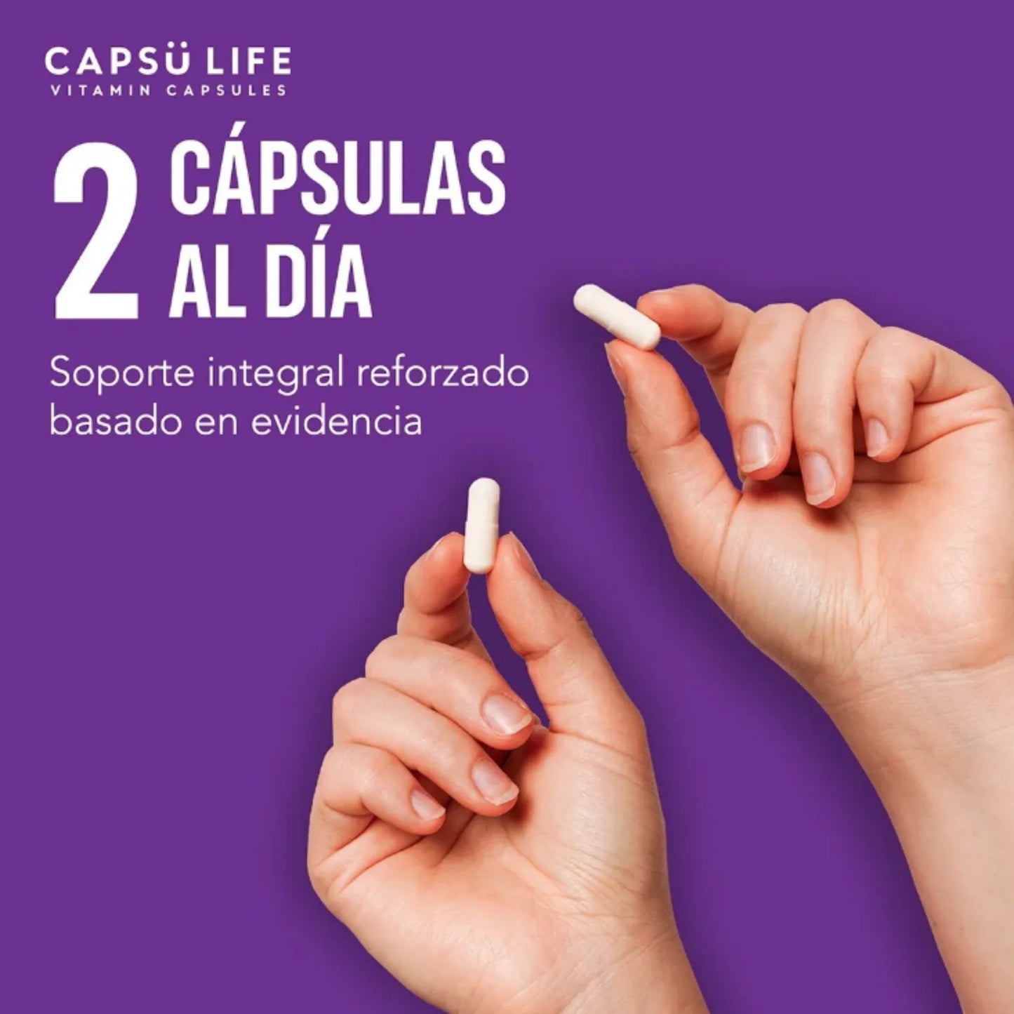 Capsu Life™ Suplemento de Magnesio Complex 60 Capsulas