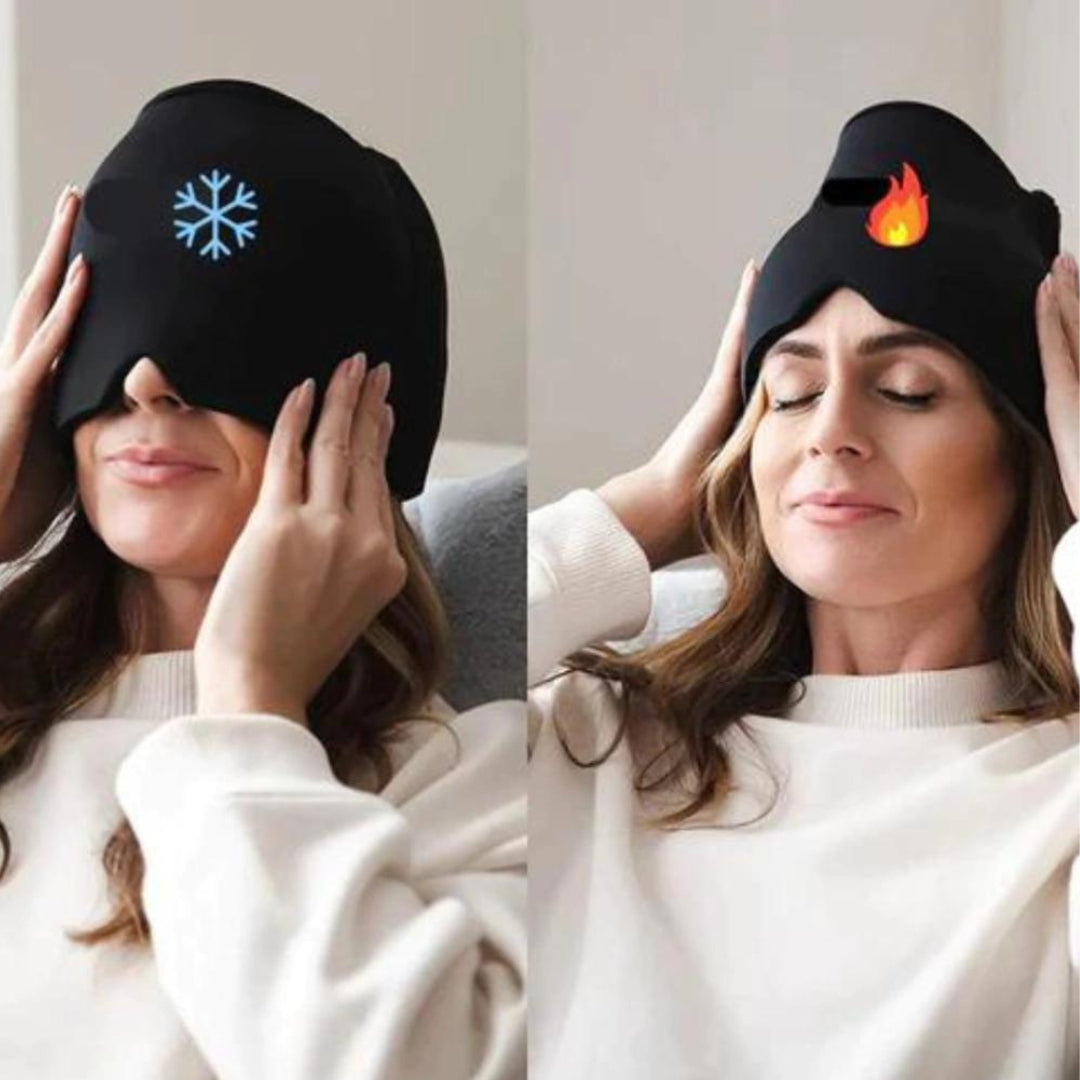 MigraZen™ Gorro de Gel Terapéutico para Alivio de Migraña y Tensión