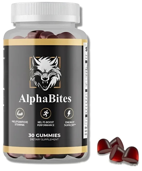 Alpha Bites™ Suplemento que Activa tu Potencia Natural 30 Gomitas