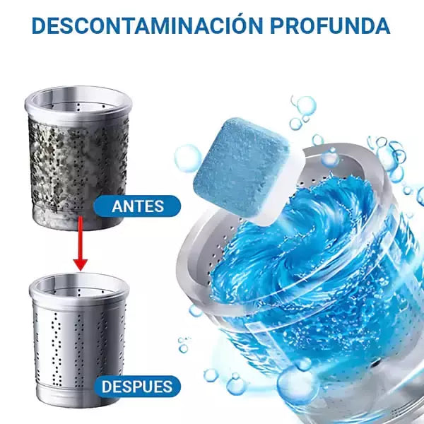 LavaPure Tabs™ Pastillas limpiadoras ¡12 Tabletas!