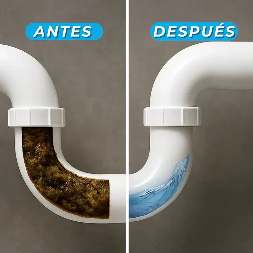 WildTornado Elimina bloqueos en tus tuberías  y drenaje en minutos 2x1