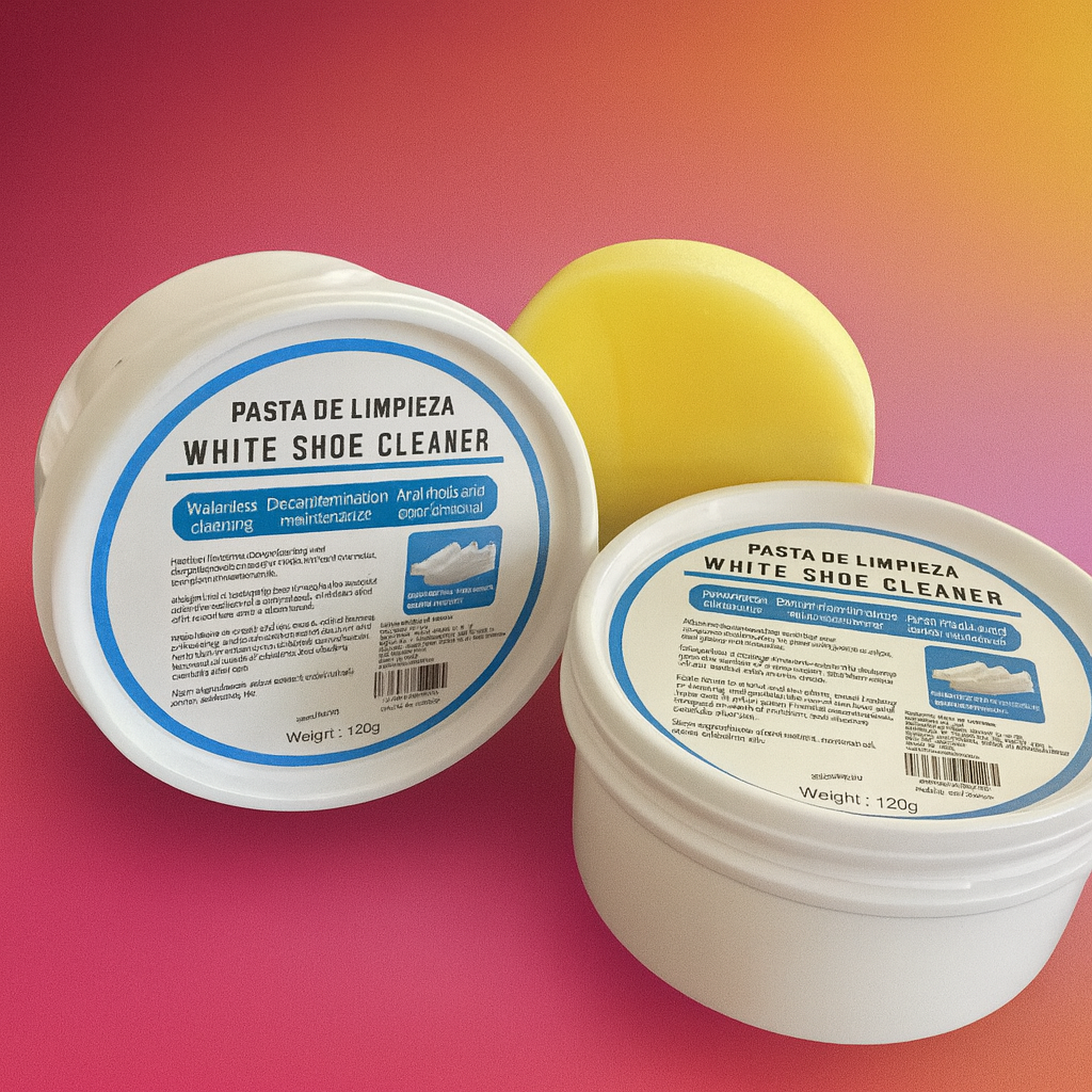 BrightKicks™ – La crema que mantiene tus tenis blancos como nuevos(2X1)