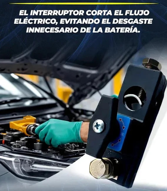 BatteryGuard™ Interruptor de Desconexión para Baterías