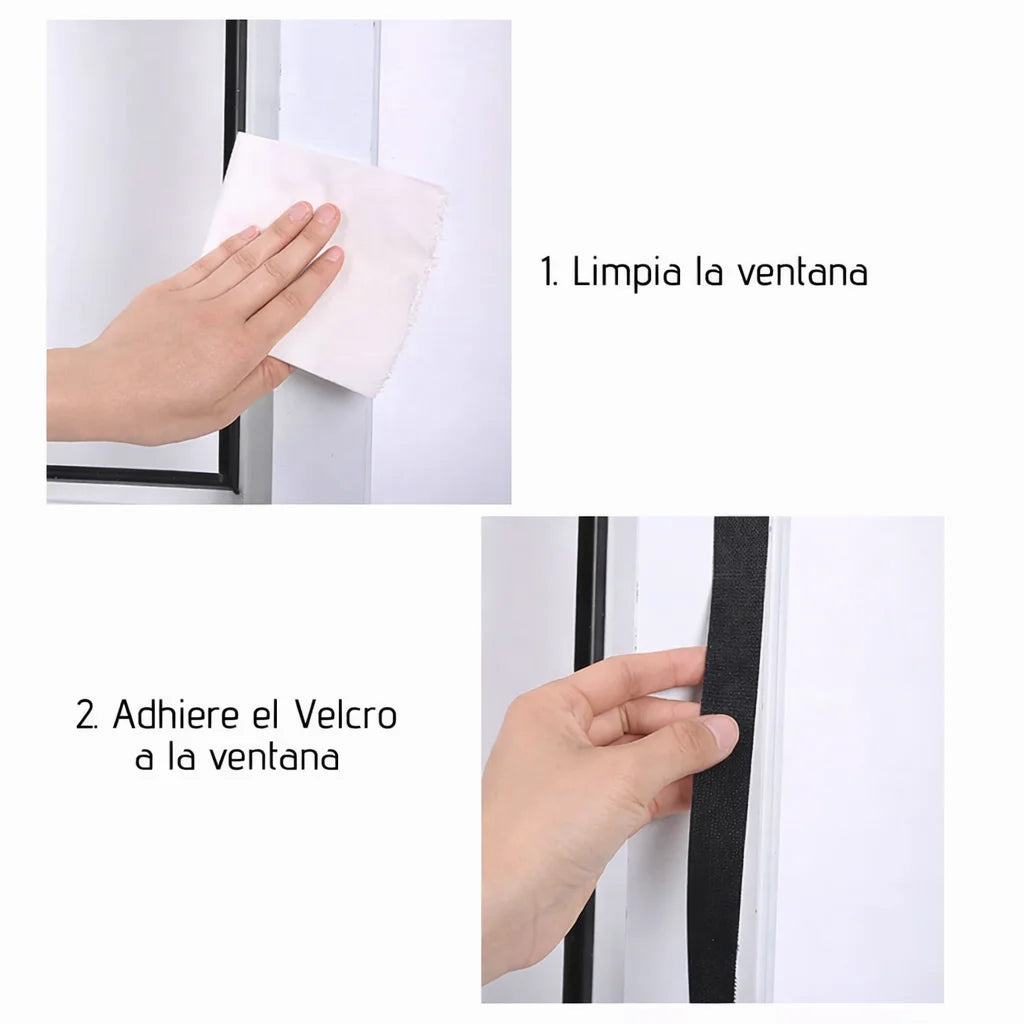 VentGuard™ Mosquitero Magnético para Ventanas
