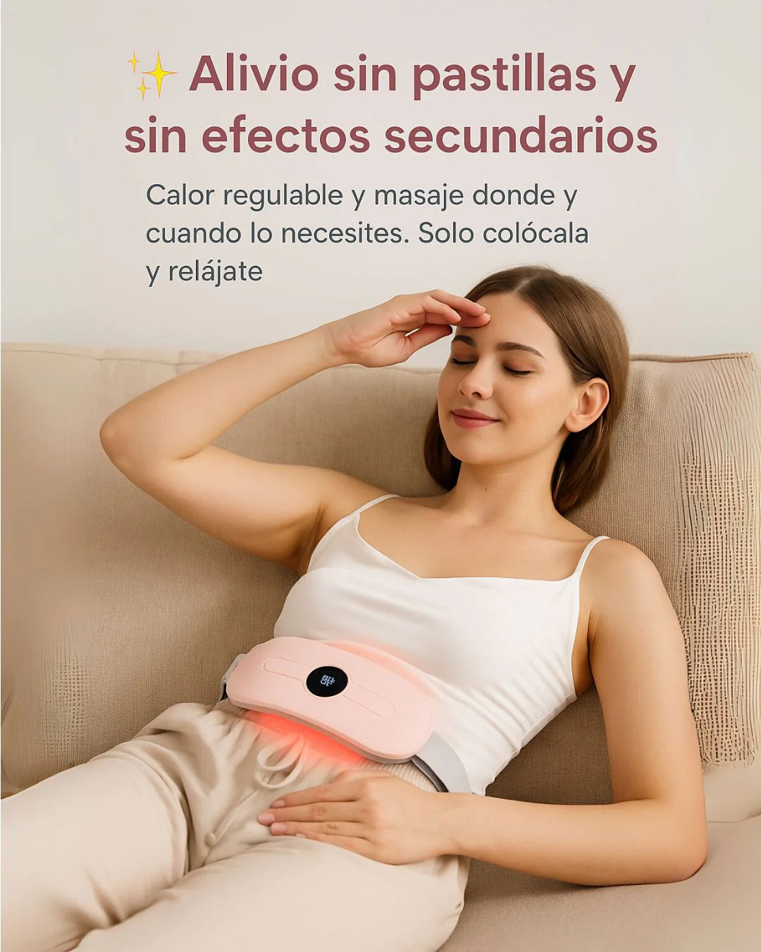 CalmiLux™ Alivio Elegante para tus Días Difíciles