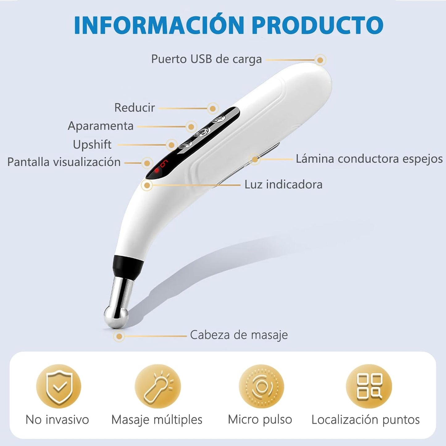 AcuPen Pro™ Tecnología de Acupuntura Moderna