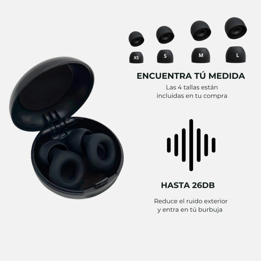 EarPlugs™ Silencio Cómodo en Cualquier Lugar 2x1