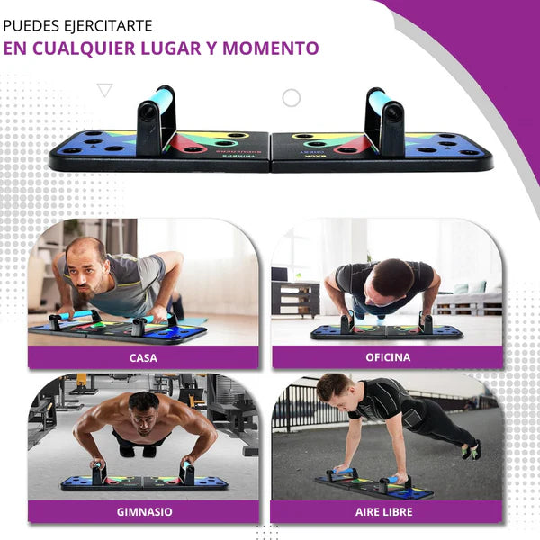 Push Up Board™   Ejercita Pecho, Brazos, Espalda y Hombros desde Casa
