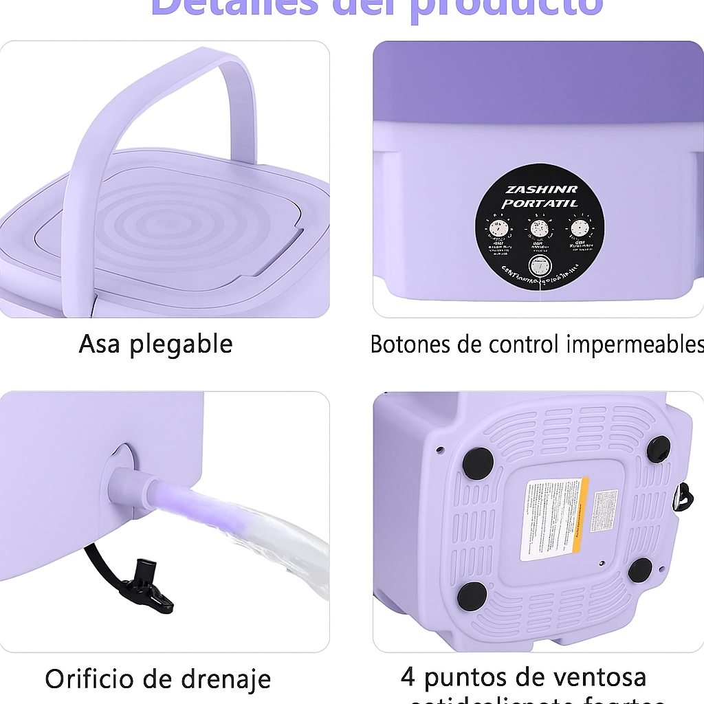 CleaniBox™ Mini Lavadora - Lava Donde Quieras Sin Complicaciones