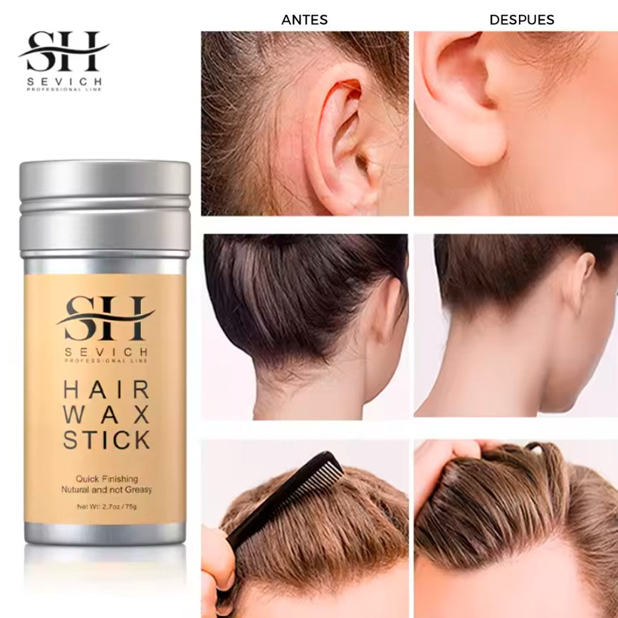 SH WaxStick™ Domina tu estilo en segundos, sin frizz ni cabellos rebeldes 2x1