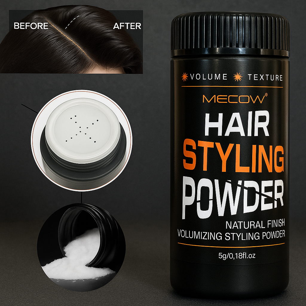 Mecow™  Polvo Capilar con Volumen, Textura y Estilo Natural 2x1