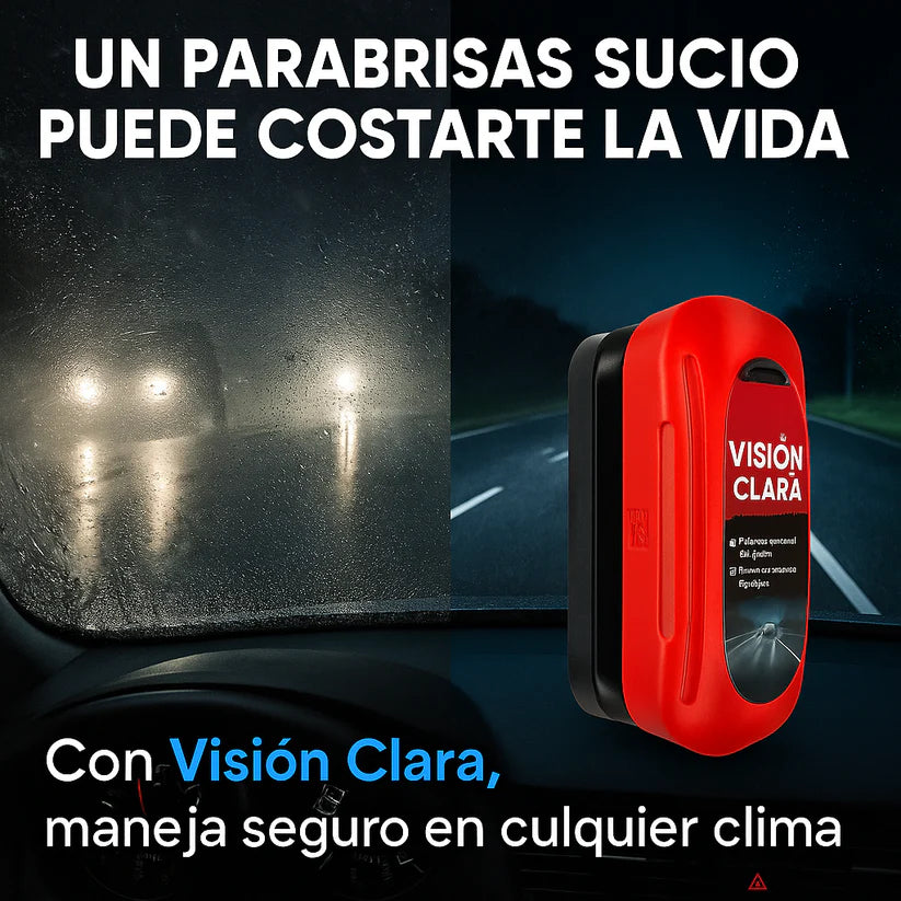 GlassClean™ Tu aliado contra vidrios empañados y peligros en carretera
