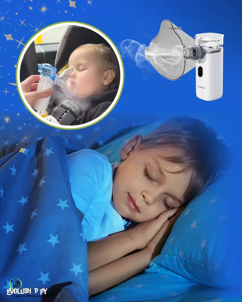 AeroMist™ – Bienestar Respiratorio Portátil y Efectivo