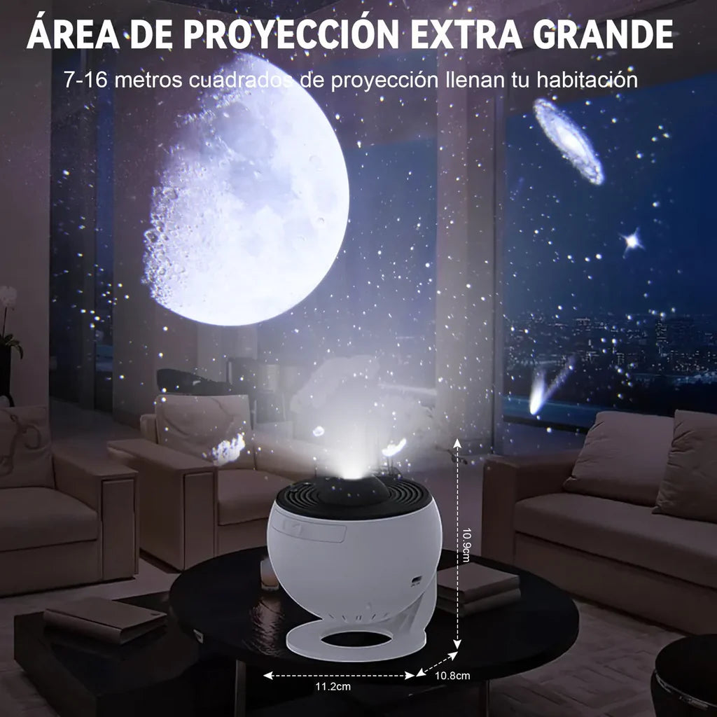 GalaxyLight Pro Transforma tu habitación en un universo de estrellas y nebulosas