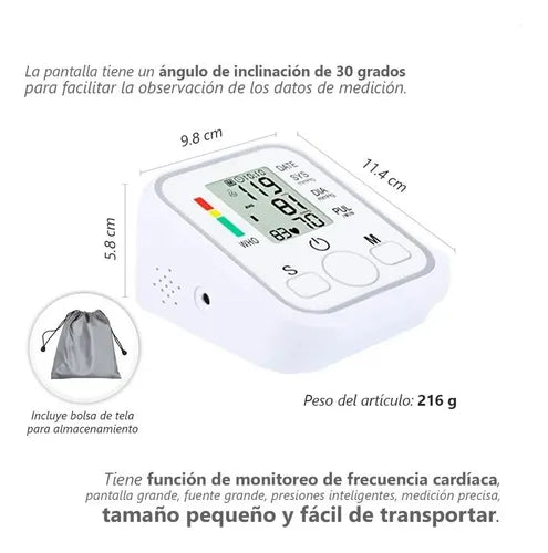 CardioPress™ Monitor Digital de Presión en Casa