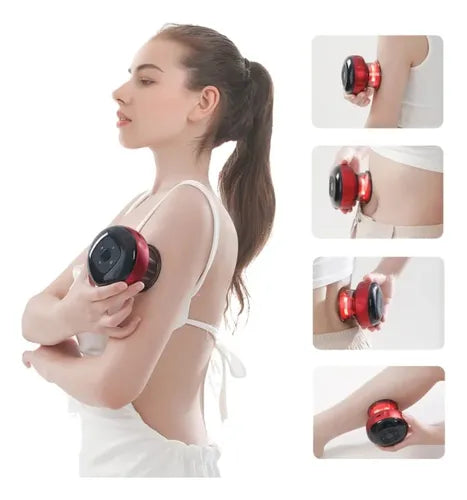 ThermoPulse™ Adiós al dolor muscular masaje, ventosas y calor profundo