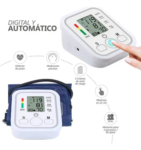 CardioPress™ Monitor Digital de Presión en Casa