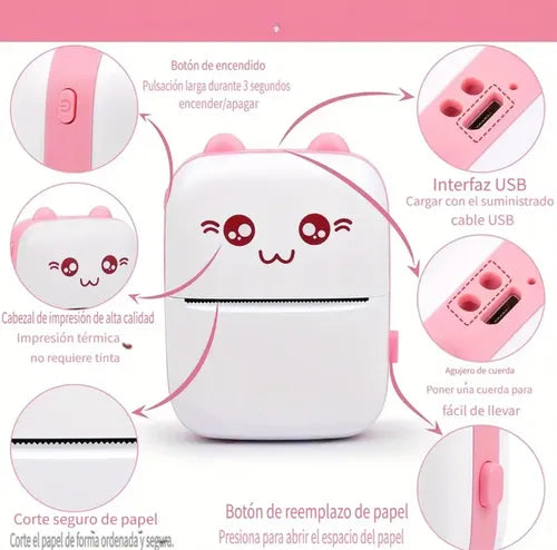 PrintsyGo™ Impresión portátil sin tinta, en cualquier lugar