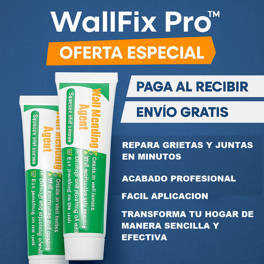 WallFix Pro™ Repara fácil y rápido grietas y paredes