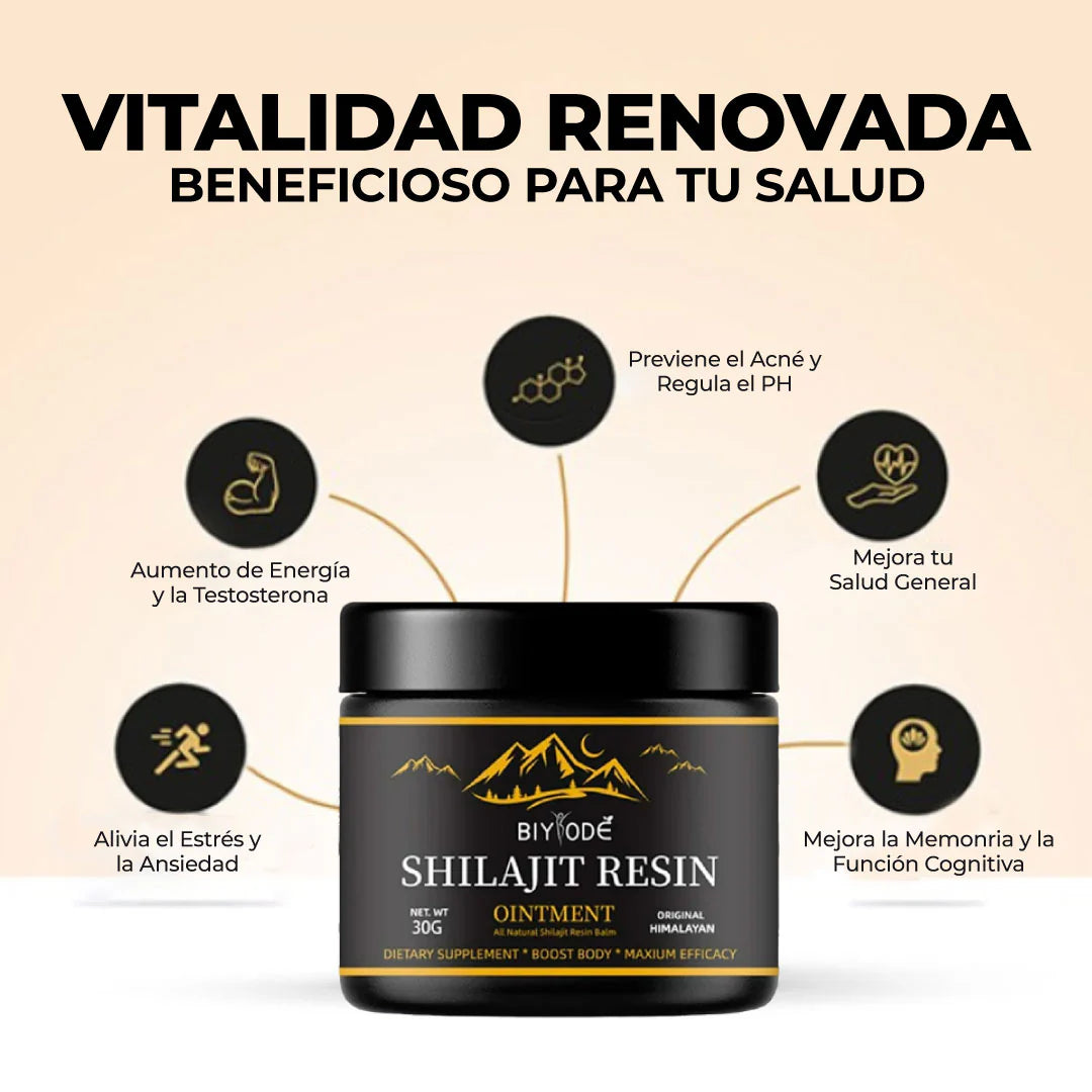 Shilajit Vitalis - Natural desde el Himalaya
