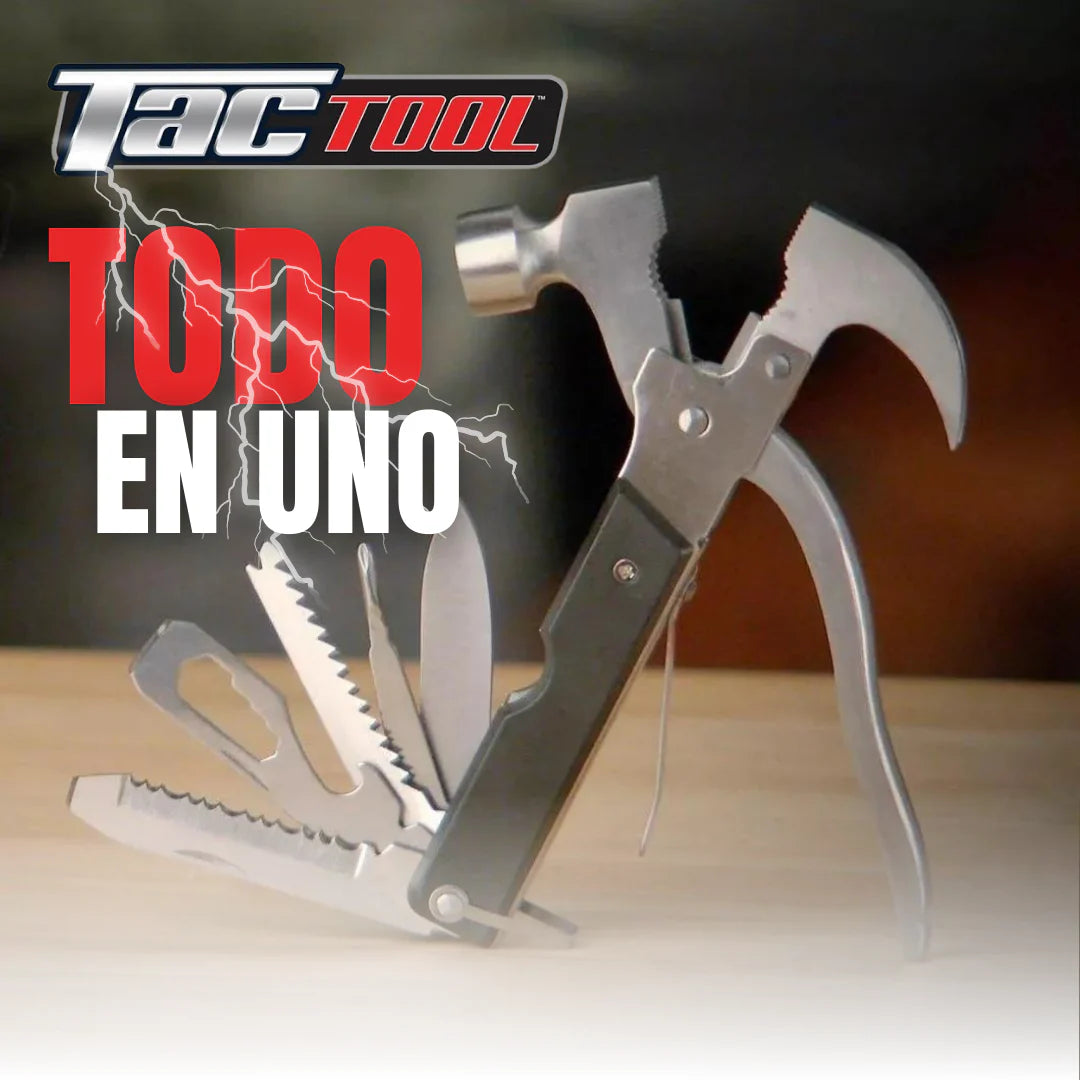 Tac Tool™ 18 Herramientas en 1 resuelve cualquier situación en segundos