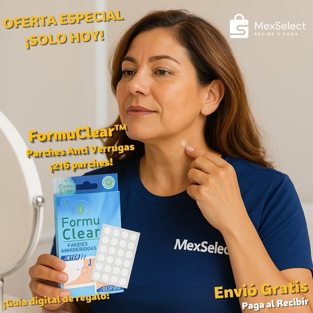 FormuClear Parches Anti Verrugas ¡216 parches!
