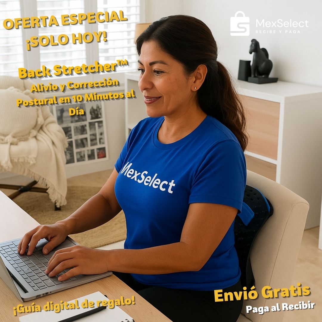 Back Stretcher™ Alivio y Corrección Postural en 10 Minutos al Día
