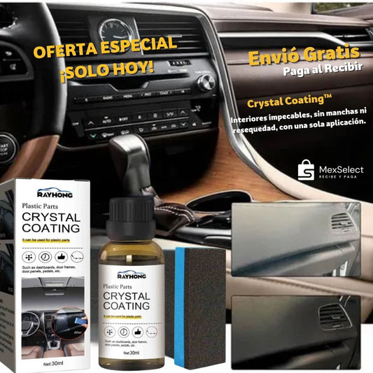 Crystal Coating™ Restaura el interior de tu auto al instante sin esfuerzo 2x1