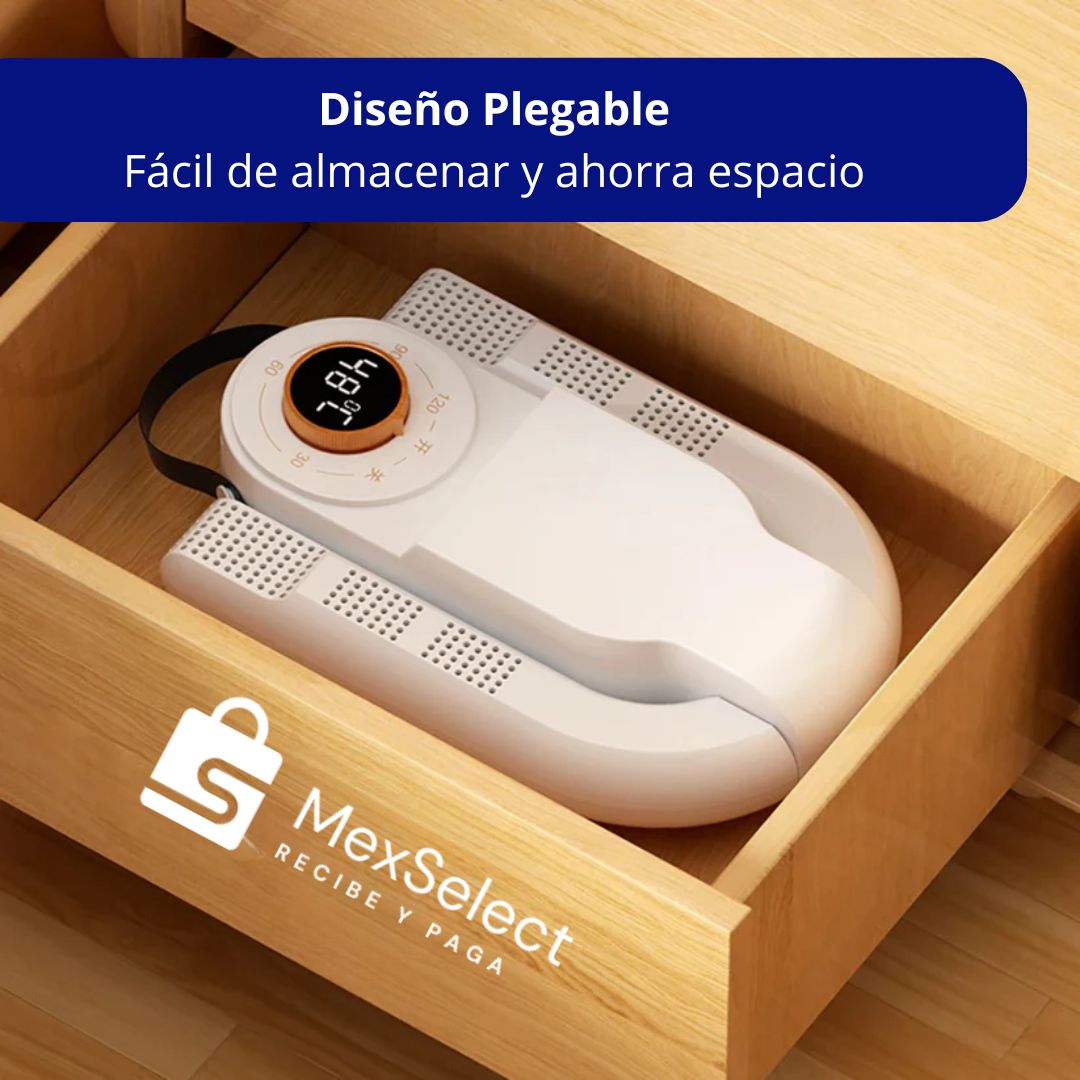 DryStep™ Secador y Esterilizador Portátil de Calzado con Luz UV