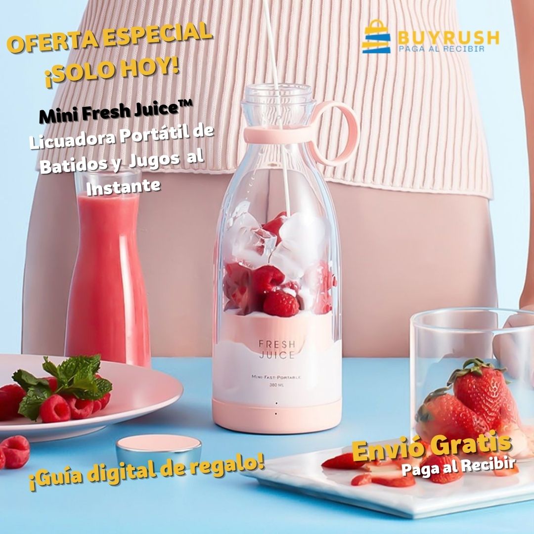Mini Fresh Juice™  Licuadora Portátil Batidos y Jugos al Instante