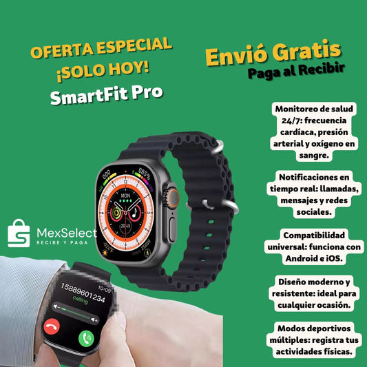 SmartFitPro 900 monitorea tu salud desde tu muñeca