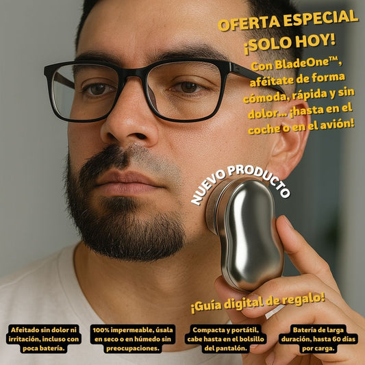 BladeOne™ Rasuradora portátil de precisión que va contigo 2x1