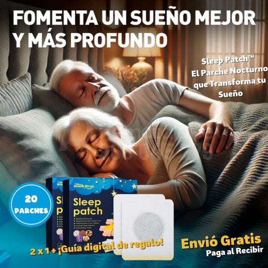 Sleep Patch™  El Parche Nocturno que Transforma tu Sueño 2x1