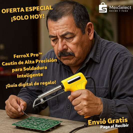 FerroX Pro™ Cautín de Alta Precisión para Soldadura Inteligente