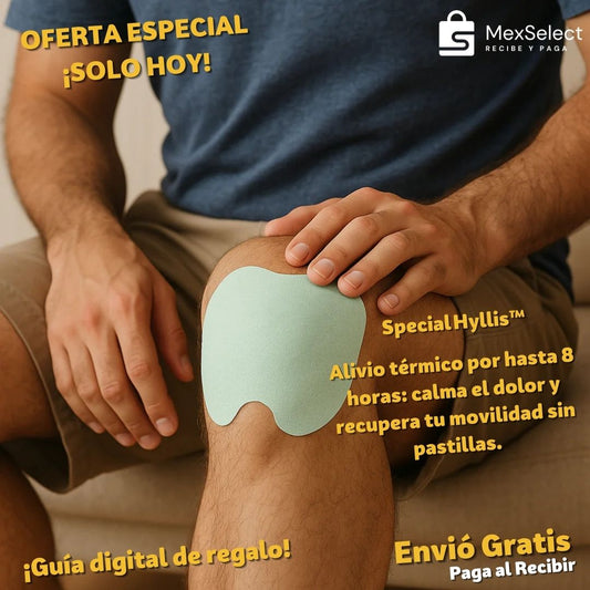 Special Hyllis™ Parche Térmico Instantáneo para Alivio de Rodilla 30 pzs