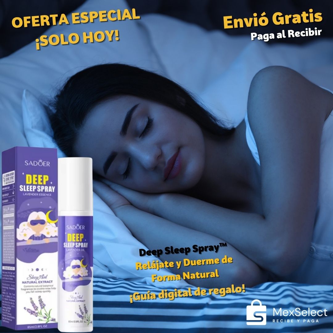 Deep Sleep Spray™ Relájate y Duerme de Forma Natural